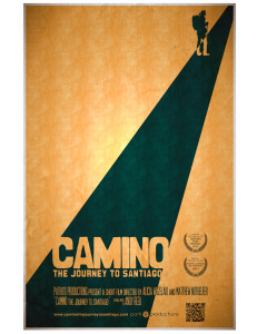 Camino Journey to Santiago plakat