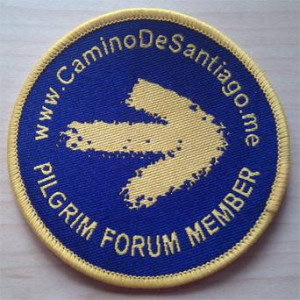 Naszywka Camino de Santiago forum member
