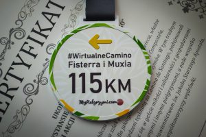 Wirtualne Camino de Santiago Fisterra Muxia 115km