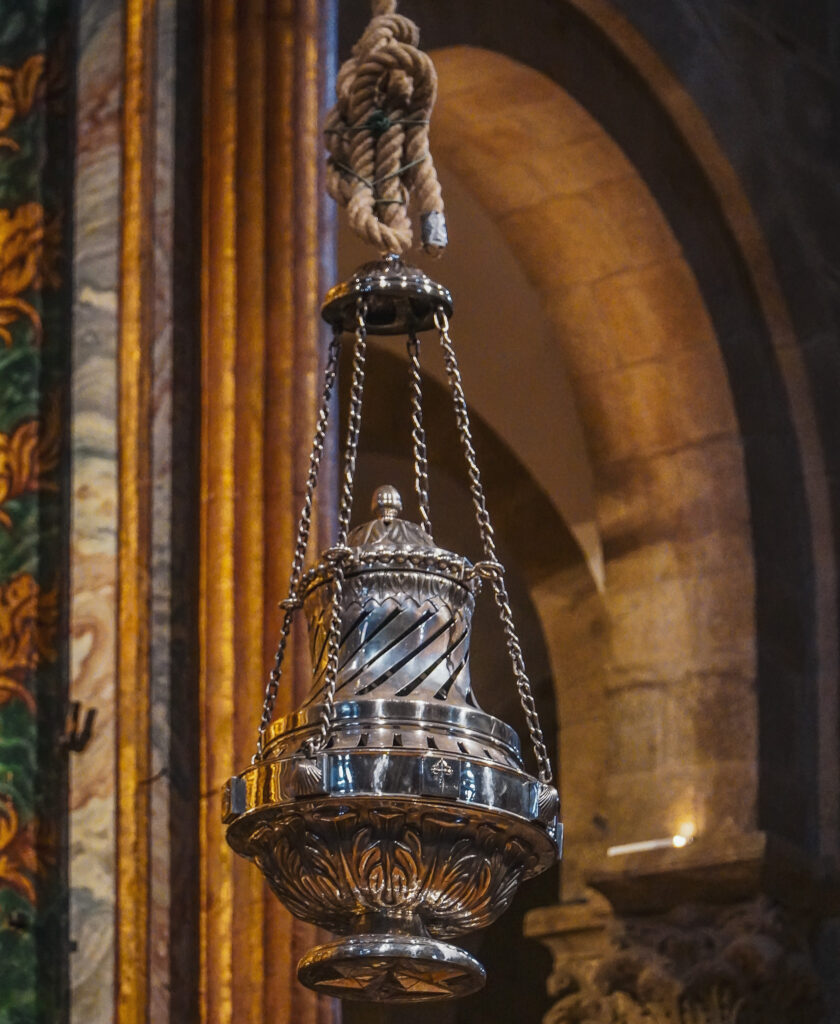 Botafumeiro Santiago de Compostela kadzielnica