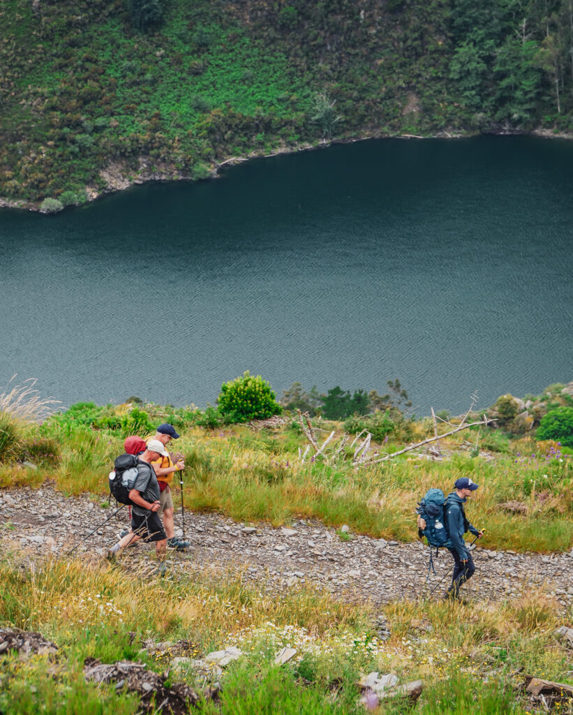 Camino Primitivo - ETAP 6 La Mesa - Grandas de Salime - polscy pielgrzymi