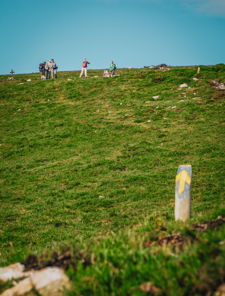 Camino Primitivo - etap średniowiecznych szpitali - oznakowanie