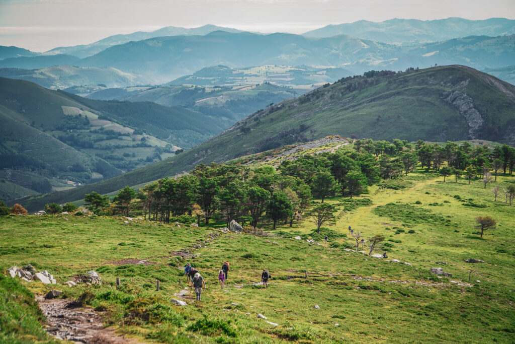 Camino Primitivo - etap Ruta de los Hospitales - widoki