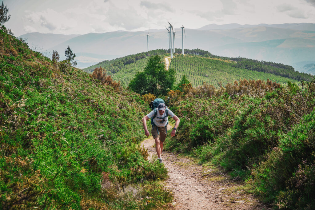 ETAP 7 Camino Primitivo - Grandas de Salime - Fonsagrada - podejście pod Alto del Acebo