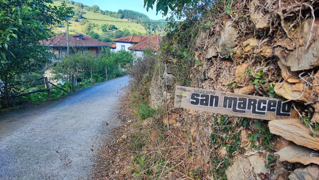 Etap 2 Camino Primitivo - Grado - Salas- - wioska San Marcelo