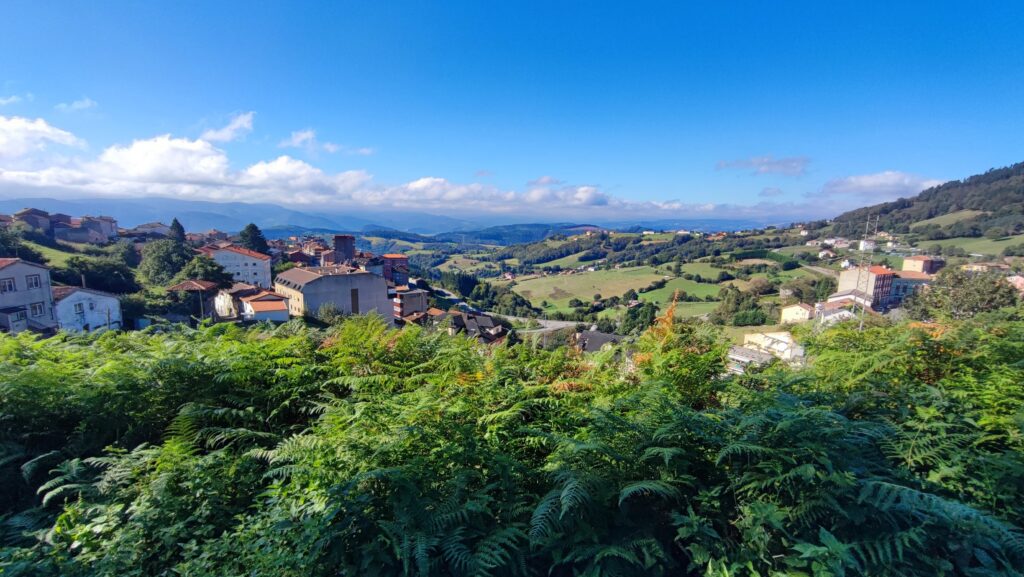 Etap 4 Camino Primitivo - Tineo - Campiello- widoki