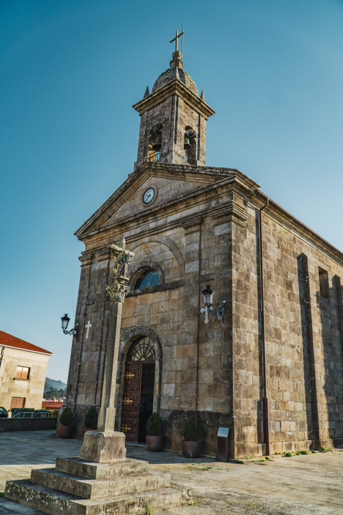Camino del Barbanza - A Orixe - kościół św. Jakuba