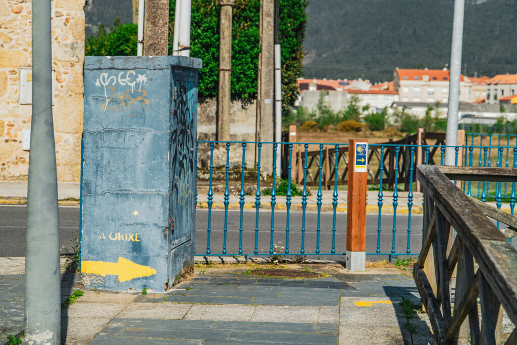 Camino de Barbanza - A Orixe - szlak do Santiago