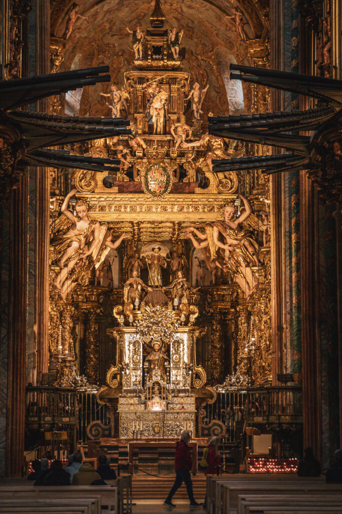katedra w Santiago de Compostela - ołtarz główny